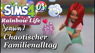 Wie verrückt ist diese Familie 🌈 Die Sims 4 🌈 Rainbow Life Staffel 2  Part 03 [upl. by Sum578]