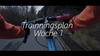 Rennrad Trainingsplan Woche 1   Macht mit  LucasGoesBikepacking [upl. by Esli574]