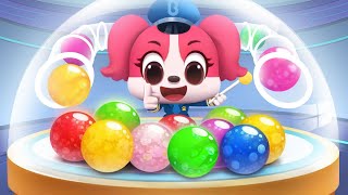 Sheriffs New Invention  Rainbow Candies  Funny Cartoons for Kids  Sheriff Labrador  BabyBus [upl. by Mayhs348]