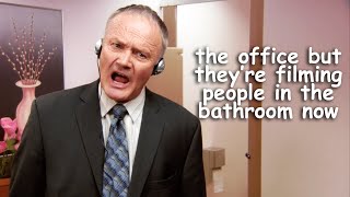 the office but its just the bathroom  The Office US  Comedy Bites [upl. by Montagna]