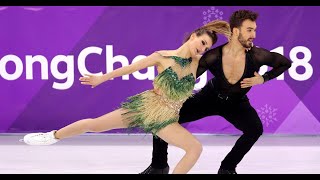 French Figure Skater Gabriella Papadakis Doesnt Let Wardrobe Malfunction Halt Her Routine [upl. by Mackay]