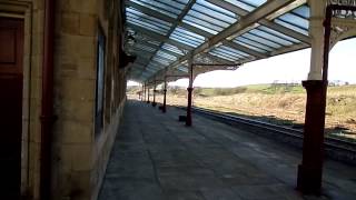 Hellifield Railway Station and Sidings North Yorkshire [upl. by Nolahs]