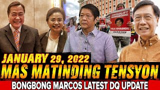 BREAKING NEWS JANUARY 29 2022 BONGBONG MARCOS DQ CASE  GUANZON vs ATTY BRIONES MAINIT NA BANGAYAN [upl. by Ettennej]