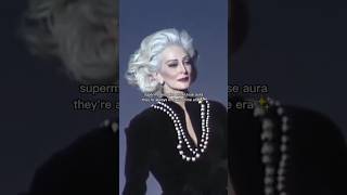 92 yrs old supermodels never lose their prime era aura😫oldsupermodels [upl. by Kaila679]