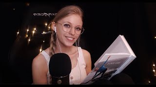 ASMR  Calm amp soft whisper danish reading  Sleep Study Meditation Tingles  Blue Yeti [upl. by Eillehs690]