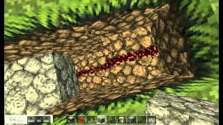 How to make a REAL WORKING drawbridge in Minecraft EASY [upl. by Kraska]