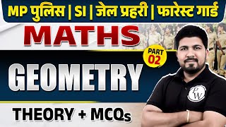 MP VYAPAM 2024 Maths  Geometry Maths Theory  MCQ for MP SI MP Constable Forest Guard  2 [upl. by Eanad187]