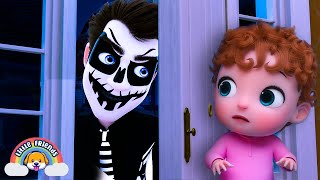 Knock Knock Whos There  Nursery Rhymes amp Kids Songs  Baby Songs Halloween [upl. by Devine]