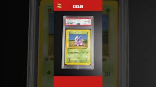 PSA 10 BASE SET 1ST EDITION SHADOWLESS NIDORAN  POKEMON CARD MINT  NO RESERVE [upl. by Marjana]