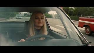 Sharon Tate  Once Upon a Time in Hollywood  Picks Up a Hitchhiker scene [upl. by Venola]