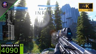 Halo Infinite Campaign PC Gameplay 4K Native  RTX 4090  Ryzen 7 7800X3D [upl. by Gefen958]