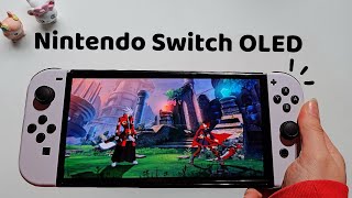 Nintendo Switch OLED Unboxing  Review amp Accessories 🤍 [upl. by Werby]