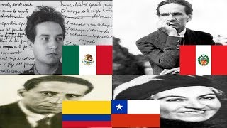 LOS POETAS MAS RECONOCIDOS DE LATINOAMERICA [upl. by Puri]