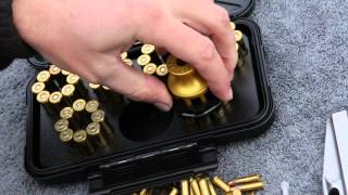 How to Use a Speed Beez Speed Loader With an EightShot Smith amp Wesson 327627 Revolver [upl. by Harifaz]