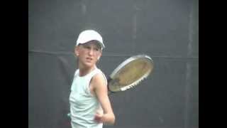 Azarenka Playing Orange Bowl At Age 13 [upl. by Toddie]