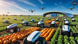 Harvest agricultural products using modern machinery  2 [upl. by Galer]