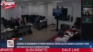 🔴EN VIVO AUDIENCIA PRISIÓN PREVENTIVA CASO GABINETE EN LA SOMBRA HOY 25 DEL 2022 [upl. by Kimmel172]