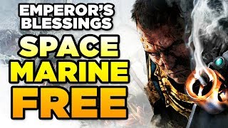 WARHAMMER 40K  SPACE MARINE  FREE  Humble Summer Sale [upl. by Deth]