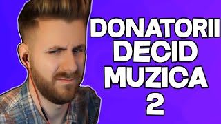 🔥iRaphahell  DONATORII DECID MUZICA 2  doar Donatiile 😂 [upl. by Annas]