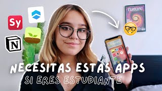 Estas 8 Aplicaciones Salvarán tu Semestre Las Mejores Aplicaciones para Estudiantes [upl. by Aldon]