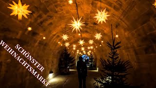 Schönster Weihnachtsmarkt 2022 Unterwegs auf der Festung Königstein [upl. by Oiralednac]