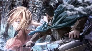 Shingeki No Kyojin Levi vs Female Titan Theme [upl. by Nylirek]