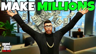 Start Making MILLIONS with the Agency in GTA Online Money Guide [upl. by Rainger]