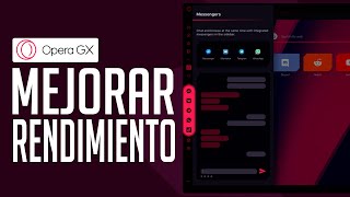 Cómo OPTIMIZAR el RENDIMIENTO de Opera GX 2024  Tutorial Paso a Paso [upl. by Atinad]