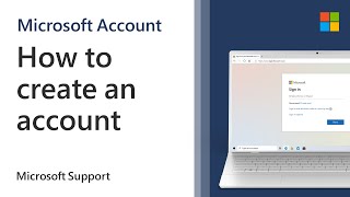 How to create a new Microsoft account  Microsoft [upl. by Owain]