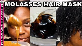 Best Hair Treatment for Grey Hair  Molasses Hair Mask [upl. by Lapointe]