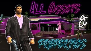 GTA Vice City  Buying All Assets And Properties PC [upl. by Chipman890]