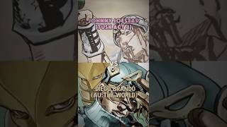 DiegoTW Vs Johnny JoestarTusk act 4 1v1 jjba jojosbizarreadventure manga edit [upl. by Jovitah]