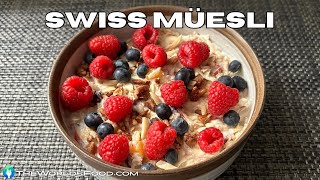 🇨🇭The Original Overnight Oats  Swiss Bircher Muesli [upl. by Kraul72]