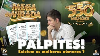 PALPITES PARA MEGA DA VIRADA 2023🍀 EXISTEM NÚMEROS DA SORTE [upl. by Arimay]