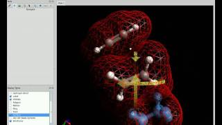 Avogadro Open Source 3D Molecular Editor Screencast [upl. by Etteiluj]