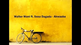 Walter Wani  Akwaaba Feat Sena Dagadu Lyrics Video [upl. by Naasar217]