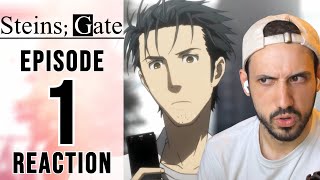 SteinsGate Episode 1 Reaction  Turning Point [upl. by Ynehteb]