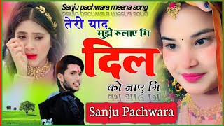 तेरी याद मुझे रुलाए गि  SANJU PACHWARA MEENA SONGDHARMENDRA GOTHWAL MEENA SONG KAJOD BHAL 💔💔 [upl. by Saitam]