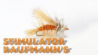 STIMULATOR KAUFMANNS  Fly Tying Tutorial [upl. by Yddeg]