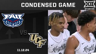 FAU vs UCF Condensed Game  202425 Big 12 Mens Basketball [upl. by Otha678]