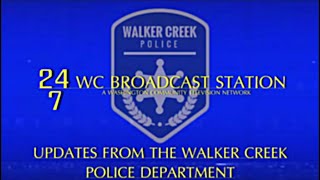 quotPolice Broadcastquot  Walker Creek Broadcast Station [upl. by Ettenowtna]