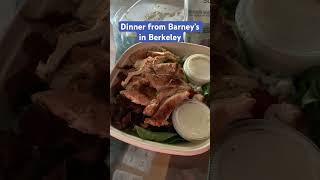 Dinner from Barney’s in Berkeley CA [upl. by Atidnan319]