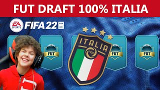 FUT DRAFT 100 ITALIA SERIE A  FIFA 22 [upl. by Nemrac]