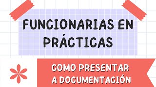 🆕 Como presentar a documentación se aprobaches as oposicións [upl. by Imoan]