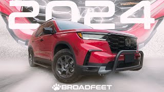 2024 Honda Pilot TrailSport x Broadfeet Bumper Guards [upl. by Shandy439]