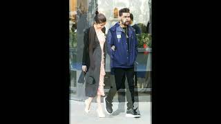 Selena Gomez and the Weeknd momentselenagomez theweeknd couple [upl. by Belak]