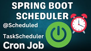 Spring Boot Scheduler  Spring Job Scheduler  Scheduled Annotation  javacodeex [upl. by Esojnauj]