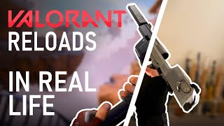 VALORANT RELOADS IN REAL LIFE [upl. by Koran]