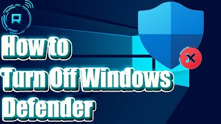 How to Turn Off or Disable Windows Defender Permanently in Windows 1110 [upl. by Esta]