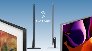 LG OLED G4 vs The Frame  Stunning Smart TVs [upl. by Attey2]